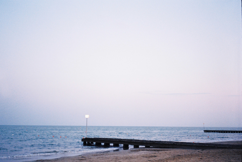 Pier at the seafront.